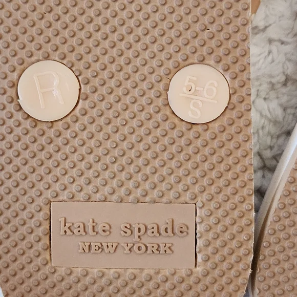 Kate Spade nude dot slipper sandal US 6B New - Picture 5 of 6
